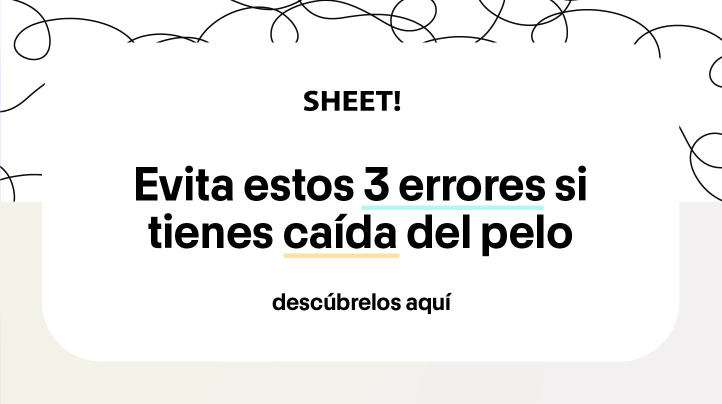 Evita estos 3 errores si tienes caída del pelo