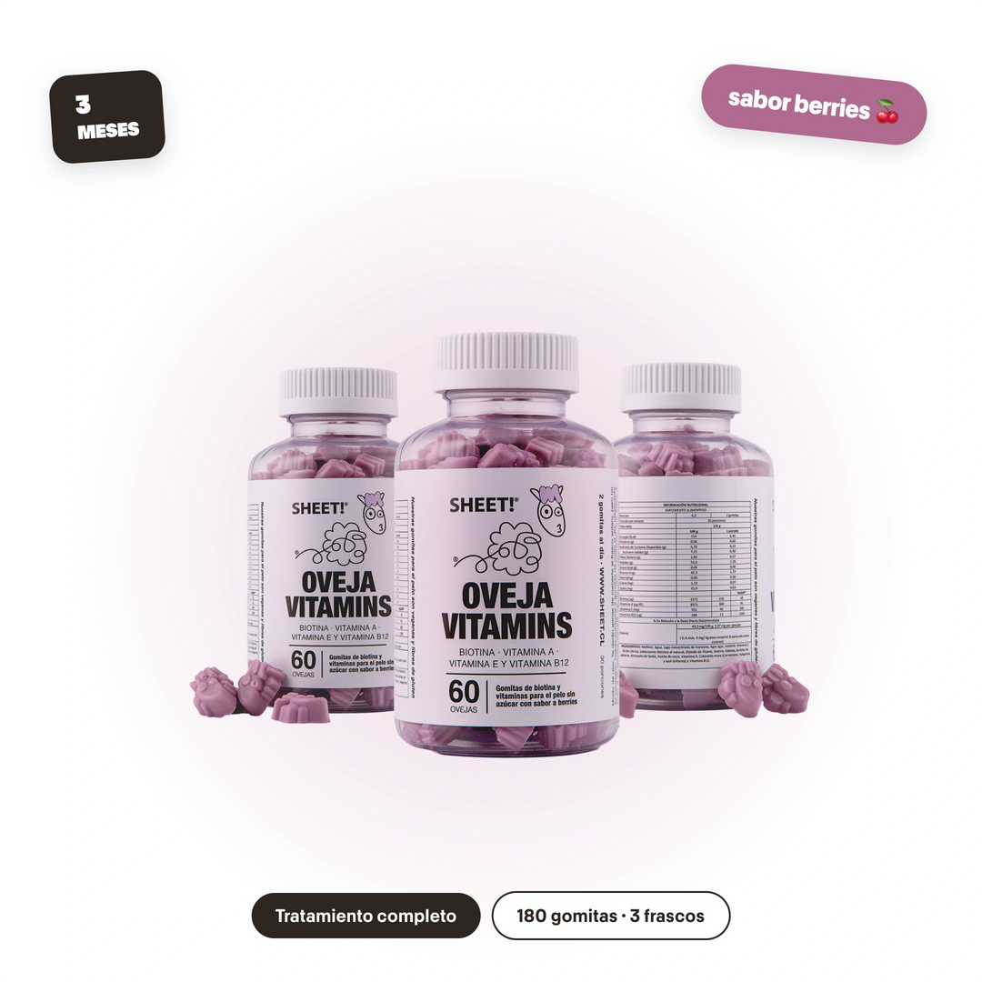 Gomitas de Biotina para 3 Meses