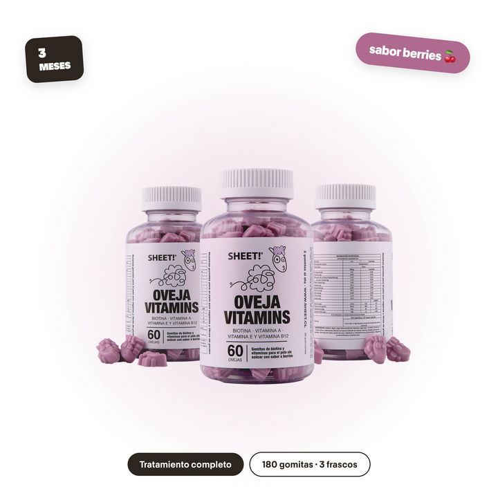 Gomitas de Biotina para 3 Meses