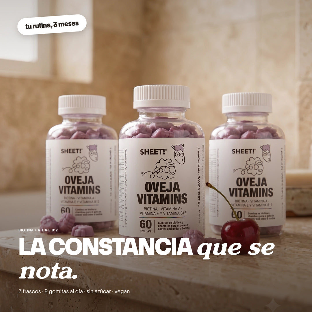 Gomitas de Biotina para 3 Meses