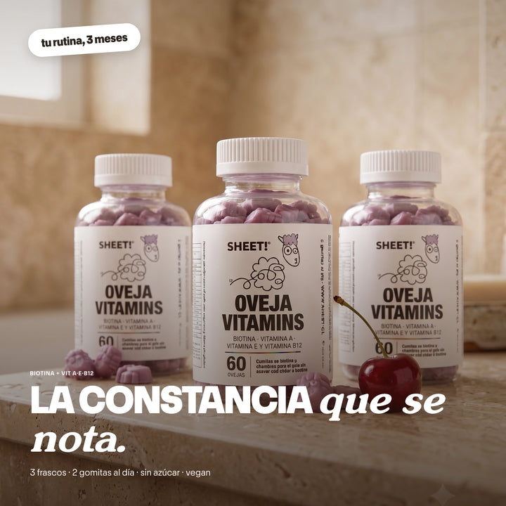 Gomitas de Biotina para 3 Meses