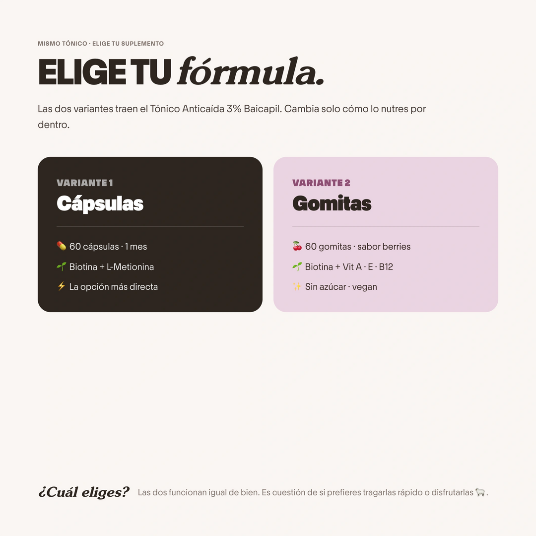 Kit para Crecimiento del Cabello