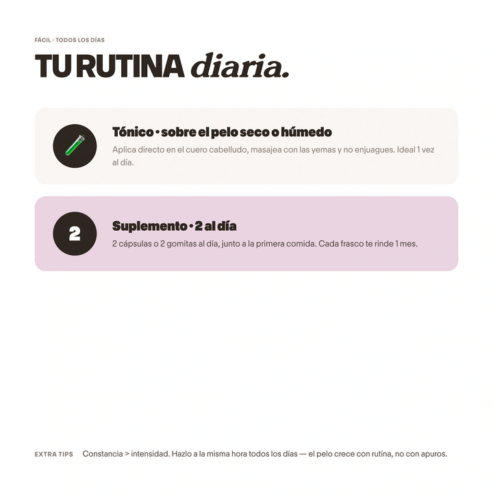 Kit para Crecimiento del Cabello