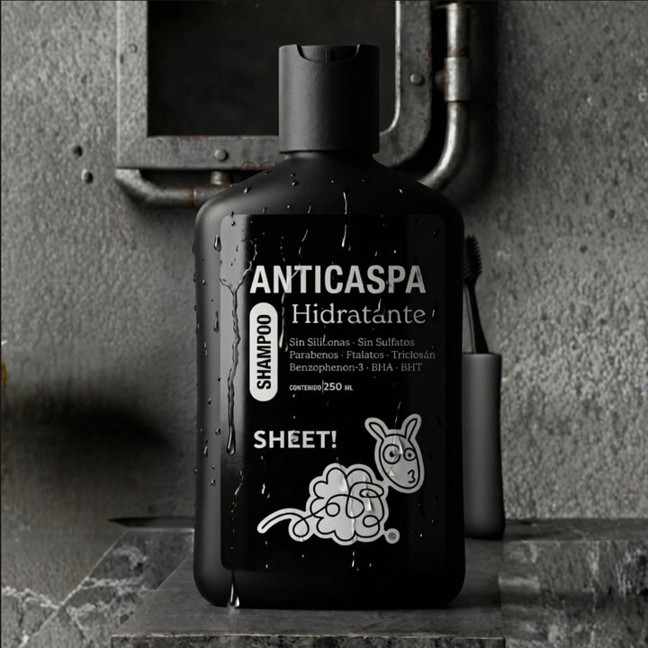 Kit Anticaspa Hidratante x3 sin Sulfatos | Caspa Seca con Usneo | SHEET