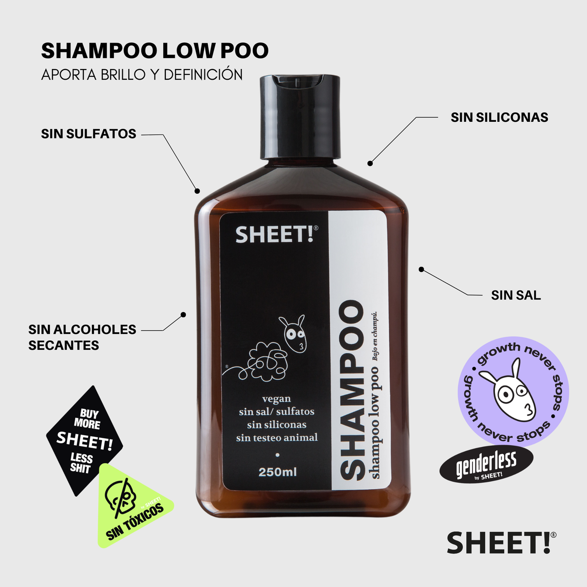 Shampoo + Acondicionador Low Poo