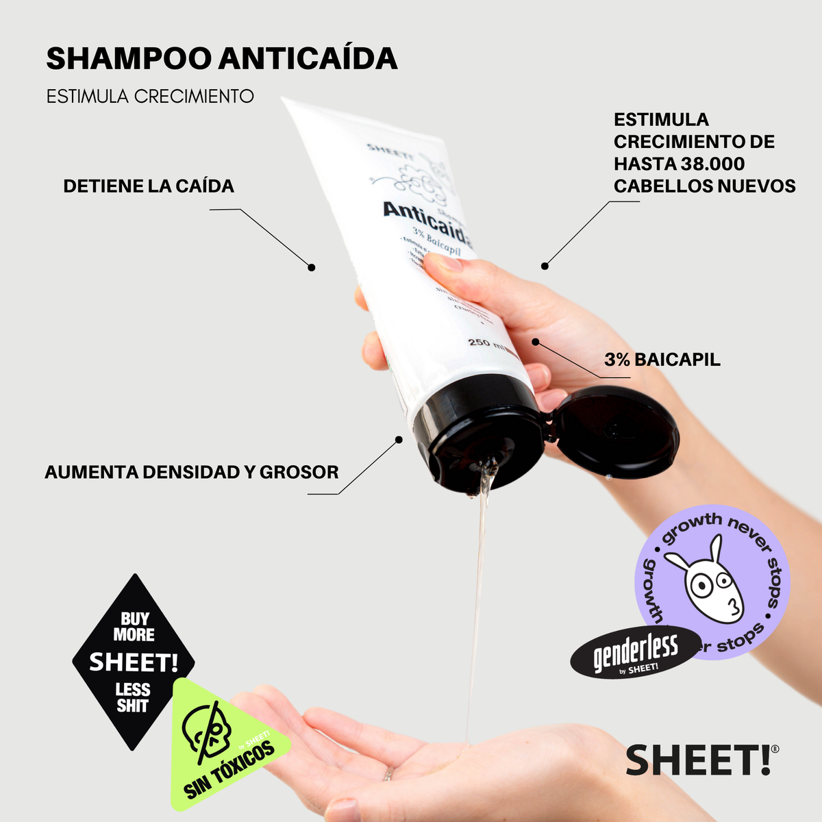 Shampoo Anticaída + Acondicionador