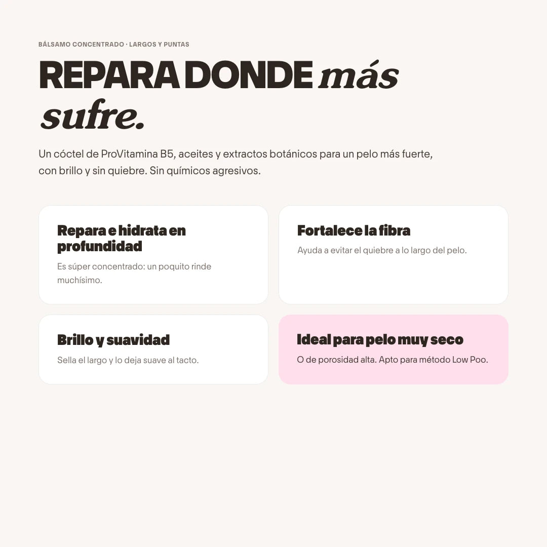Acondicionador para Cabello con Vitaminas