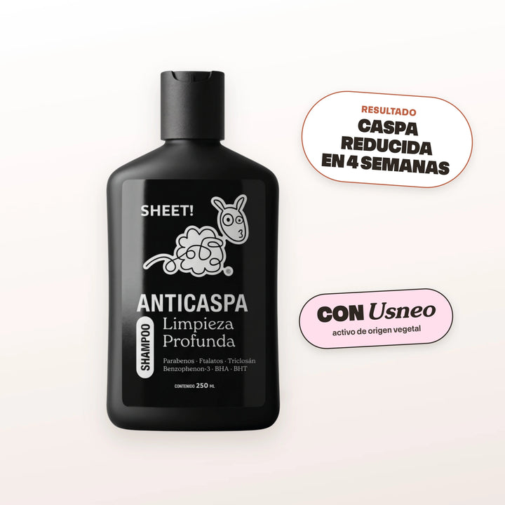 Shampoo Anticaspa para Caspa Grasa con Usneo | SHEET