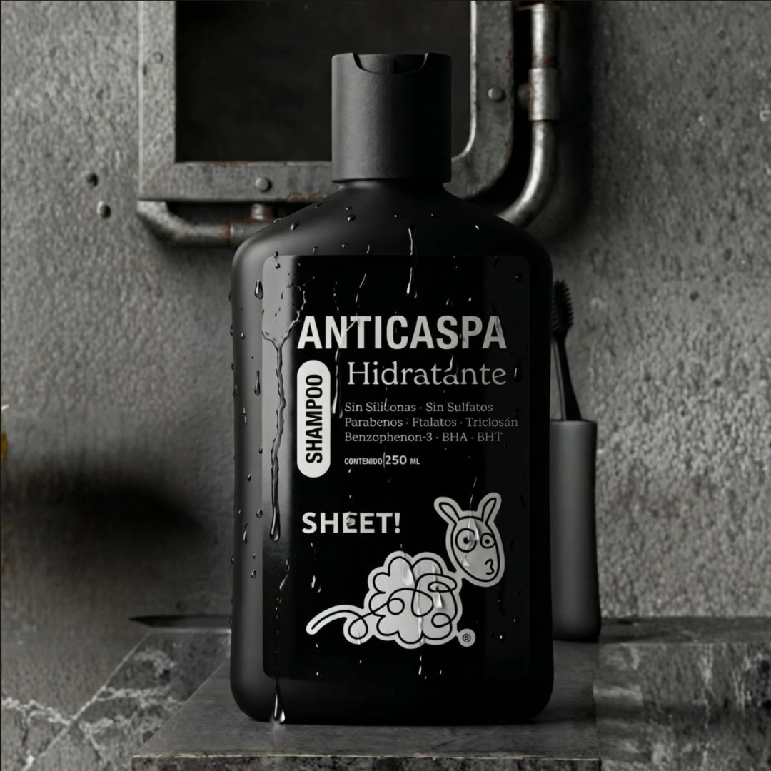 Shampoo Anticaspa Sin Sulfatos para Caspa Seca | SHEET