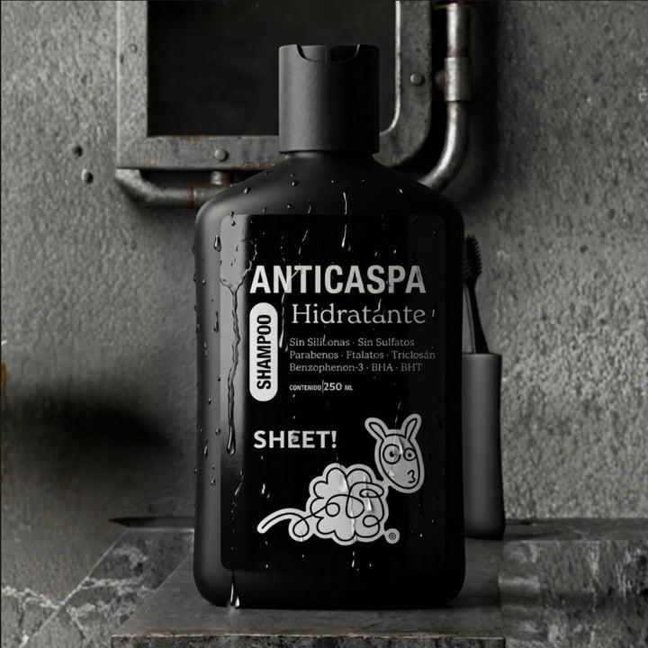 Shampoo Anticaspa Sin Sulfatos para Caspa Seca | SHEET