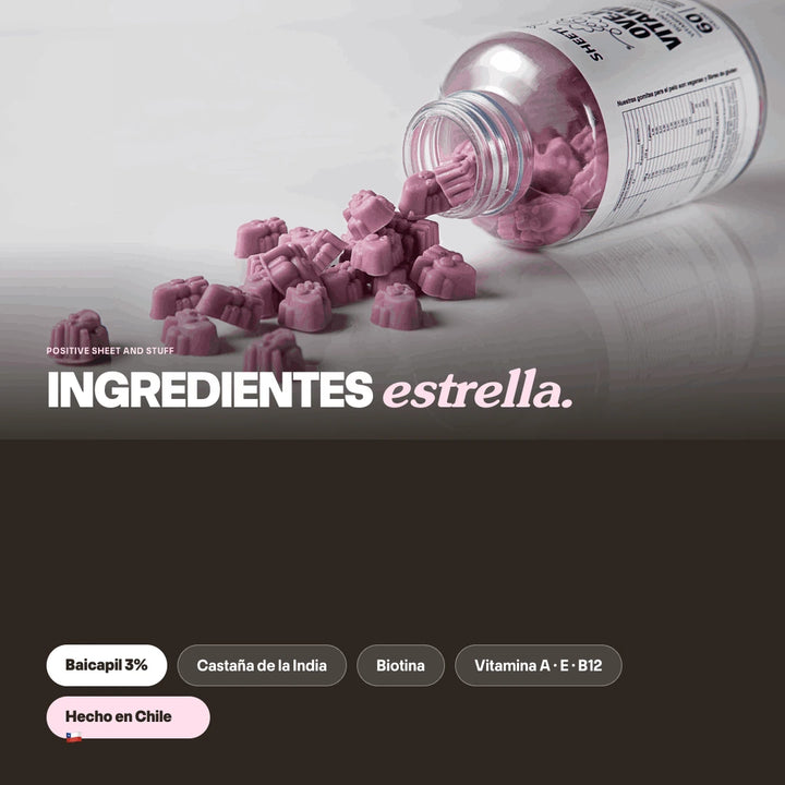 Tratamiento Anticaída x 1 Mes + Gomitas de Biotina