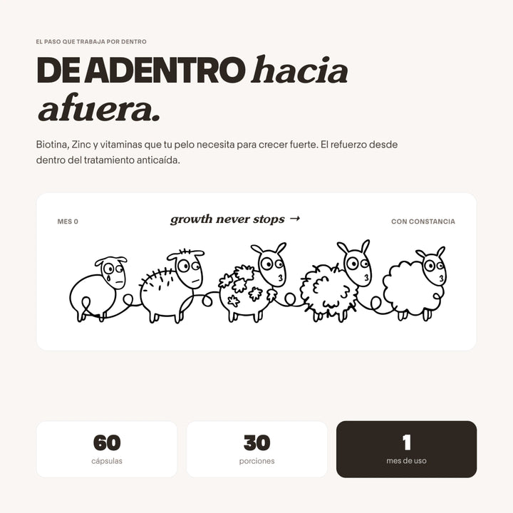 Vitaminas para el Pelo