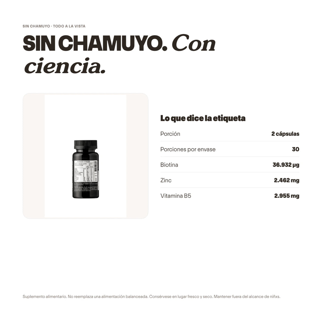Vitaminas para el Pelo