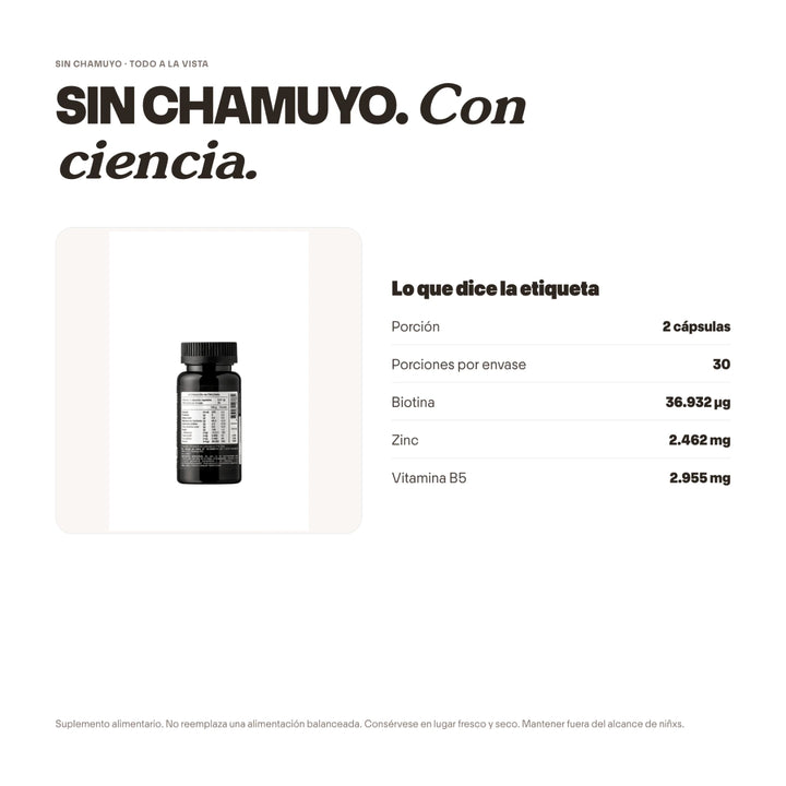 Vitaminas para el Pelo